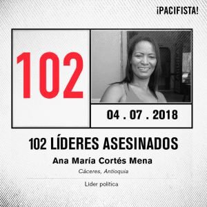 Estos son los 413 líderes sociales asesinados desde el inicio de la implementación