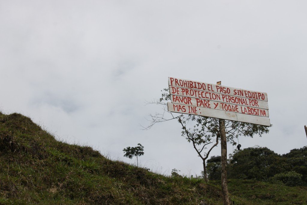 El desminado humanitario comprende tres fases: Estudio No Técnico, Estudio Técnico y Despeje. Foto Juan Camilo Castañeda Arboleda.