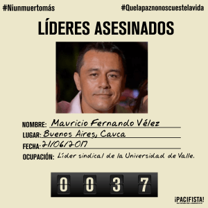 Estos son los 413 líderes sociales asesinados desde el inicio de la implementación