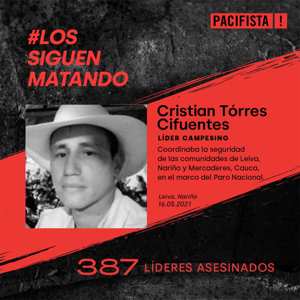 Estos son los 413 líderes sociales asesinados desde el inicio de la implementación